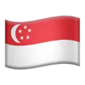 Flagge von Singapur